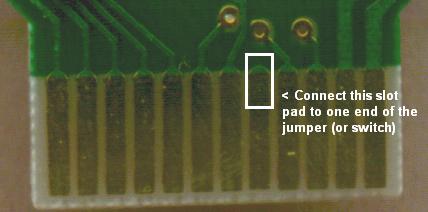 Modifications on the bottom side of the PCB