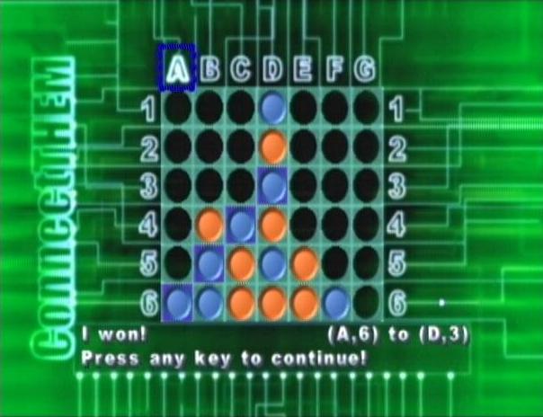 ConnectThem Spiel-Bildschirm