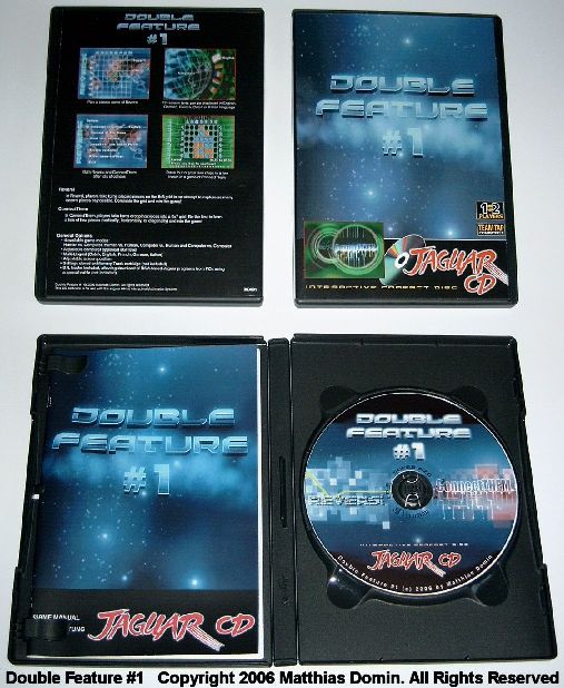 DoubleFeature#1 DVD-Box, Handbuch und CD