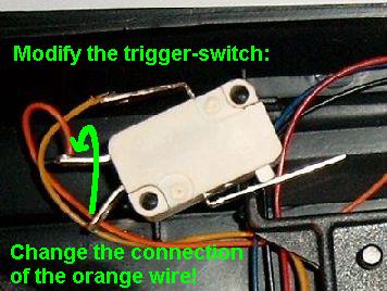 Sinclair Magnum trigger-modification