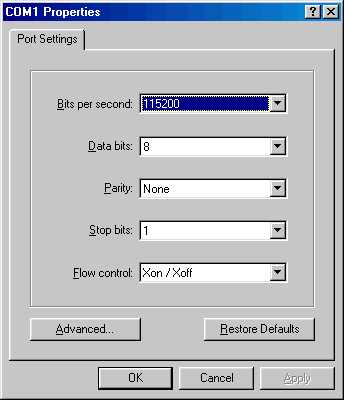 The comport-properties