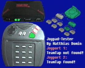 The Joypad-tester-screen