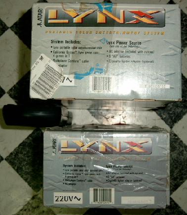 View at the left side of a Lynx I box