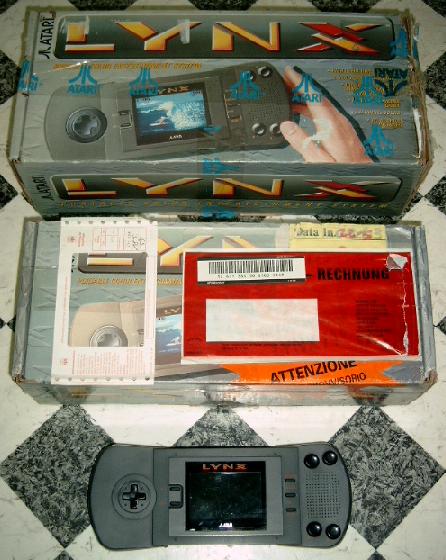 View at the top side of a Lynx I box