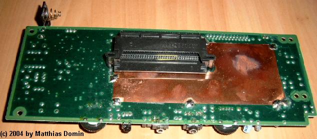 The back of the Lynx II-pcb