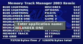 BACKSPACE used twice