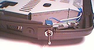 Switch near joypad port 2